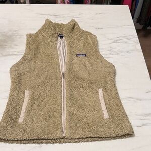 Patagonia Beige Sherpa Vest